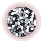 Pudra Top Havuzu – Siyah/Gri/Beyaz Top